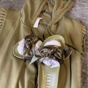 Fenty Puma set, Shaw and slides.